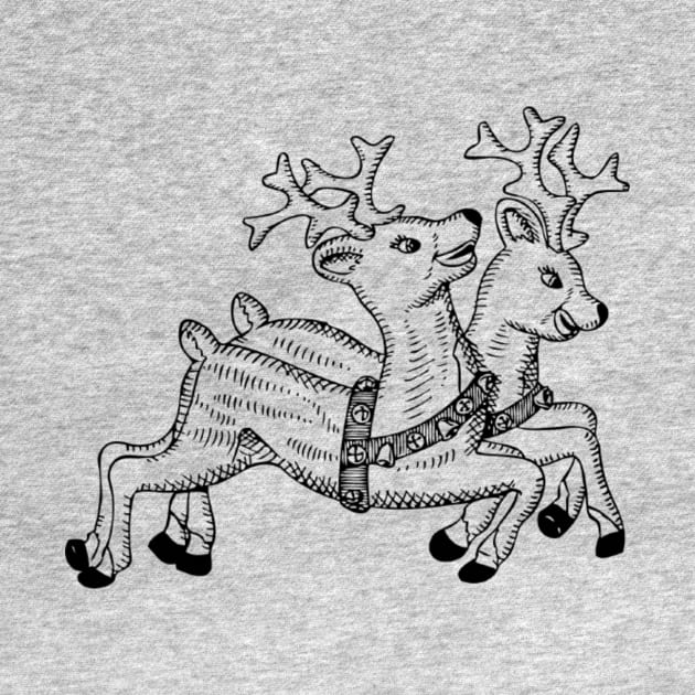 Fun Christmas Reindeer Apparel by Topher's Emporium